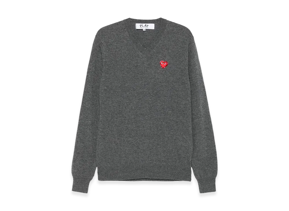 PLAY COMME des GARCONS Sweaters "Gray"