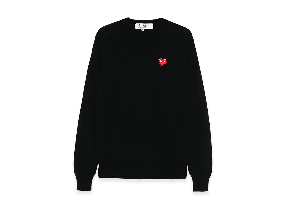PLAY COMME des GARCONS Sweaters "Black"