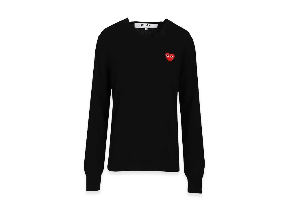 PLAY COMME des GARCONS Sweaters "Black"