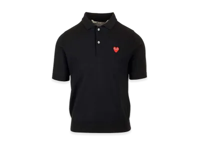 PLAY COMME des GARCONS Polo Shirt "Black"
