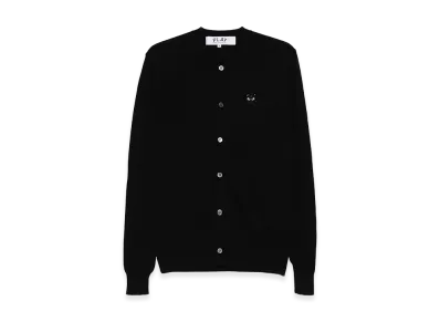 PLAY COMME des GARCONS Cardigan "Black"
