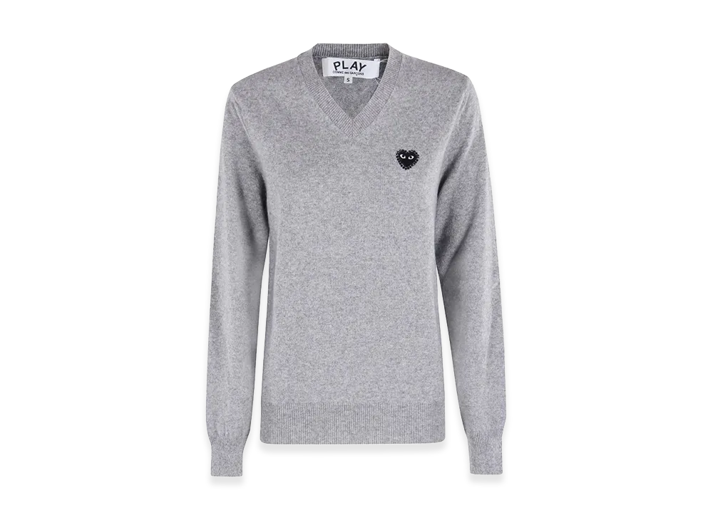 PLAY COMME des GARCONS Sweaters "Gray"