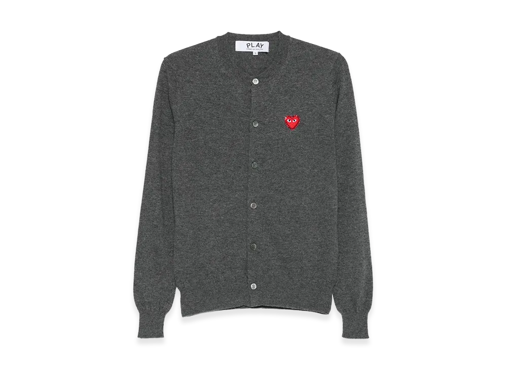 PLAY COMME des GARCONS Cardigan "Gray"