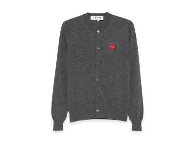 PLAY COMME des GARCONS Cardigan "Gray"