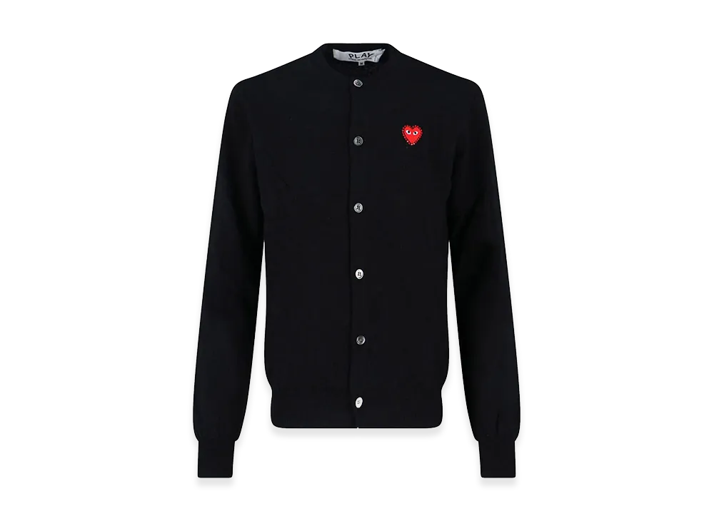 PLAY COMME des GARCONS Cardigan "Black"