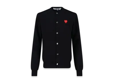 PLAY COMME des GARCONS Cardigan "Black"