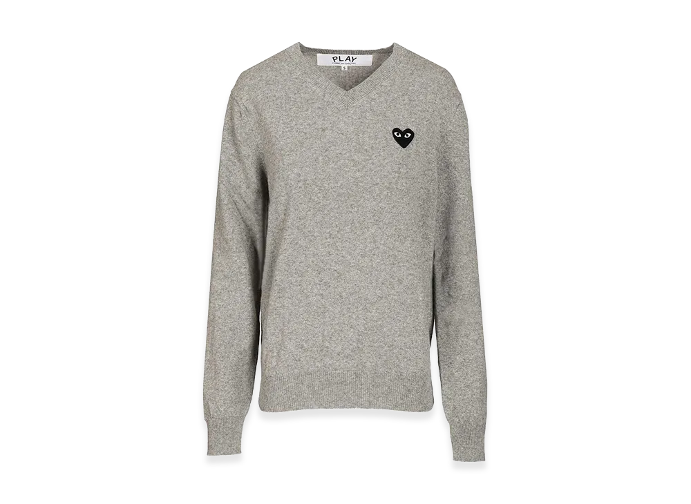 PLAY COMME des GARCONS Sweaters "Gray"