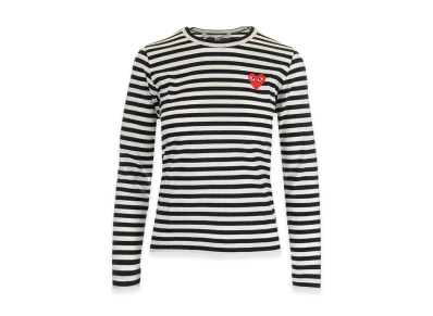 PLAY COMME des GARCONS Long Sleeve T-Shirts "Black"