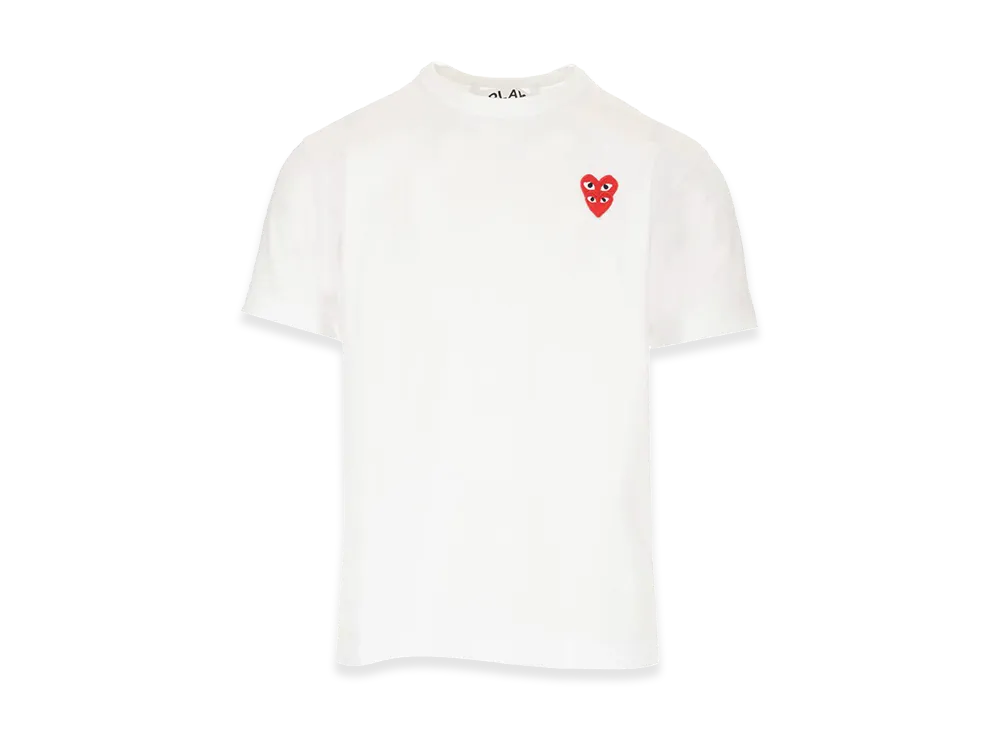 PLAY COMME des GARCONS T-Shirts "White"