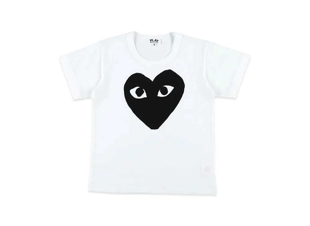 PLAY COMME des GARCONS Kids T-Shirts "White"