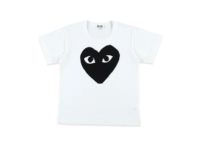 PLAY COMME des GARCONS Kids T-Shirts "White"
