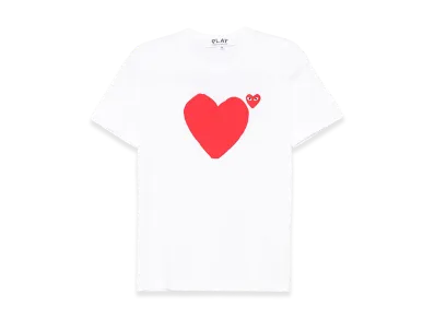 PLAY COMME des GARCONS T-Shirts "White"