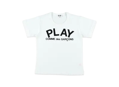 PLAY COMME des GARCONS Kids T-Shirts "White"