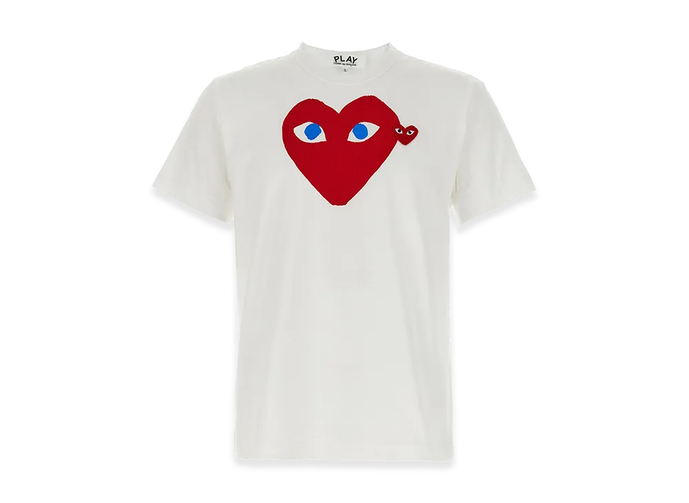 PLAY COMME des GARCONS Women's T-Shirts "White"