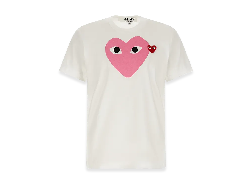 PLAY COMME des GARCONS Women's T-Shirts "Pink"