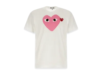 PLAY COMME des GARCONS Women's T-Shirts "Pink"