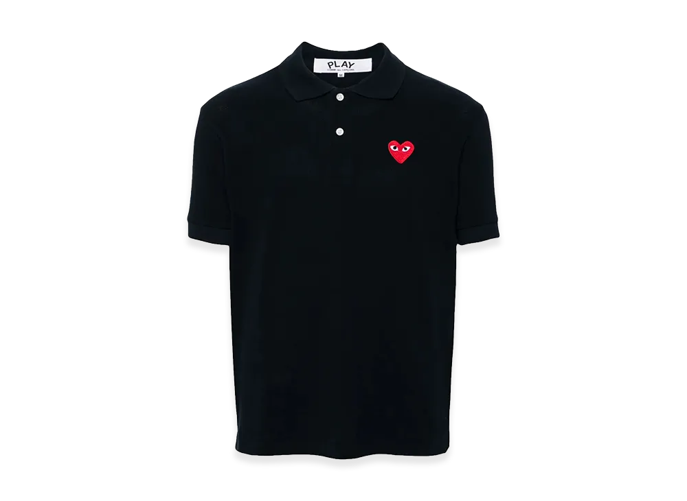 PLAY COMME des GARCONS Piquet Polo Shirt "Midnight Blue"