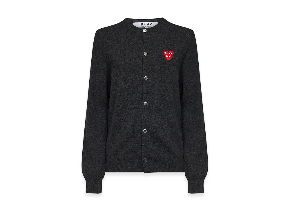 PLAY COMME des GARCONS Women's Sweaters "Dark Gray"