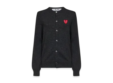 PLAY COMME des GARCONS Women's Sweaters "Dark Gray"