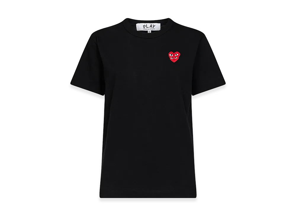 PLAY COMME des GARCONS Women's T-Shirts "Black"