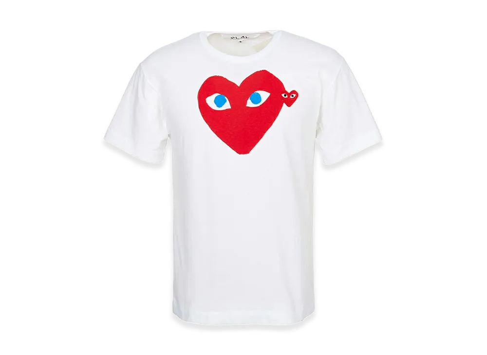 PLAY COMME des GARCONS T-Shirts "White"