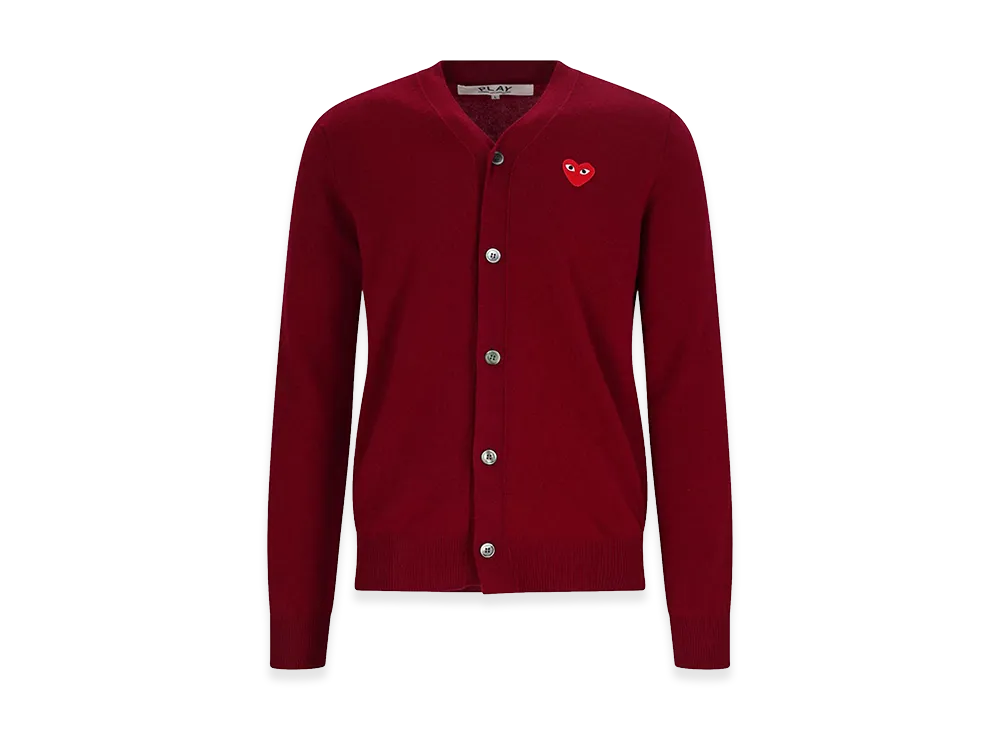 PLAY COMME des GARCONS Sweaters "Red"