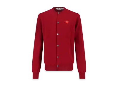PLAY COMME des GARCONS Sweaters "Red"
