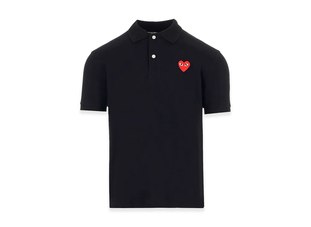 PLAY COMME des GARCONS Women's Polo Shirt "Black"