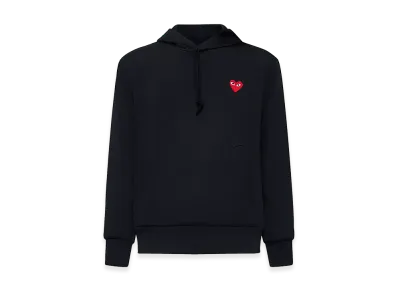 PLAY COMME des GARCONS Emblem Patch Hoodie "Black"