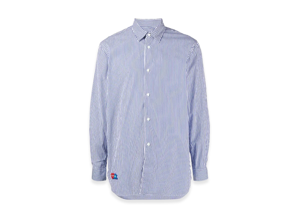 PLAY COMME des GARCONS Shirt "Blue/White"
