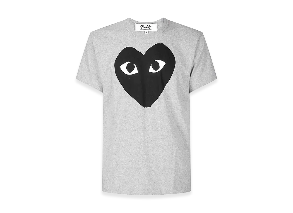 PLAY COMME des GARCONS Emblem T-Shirt "Gray"