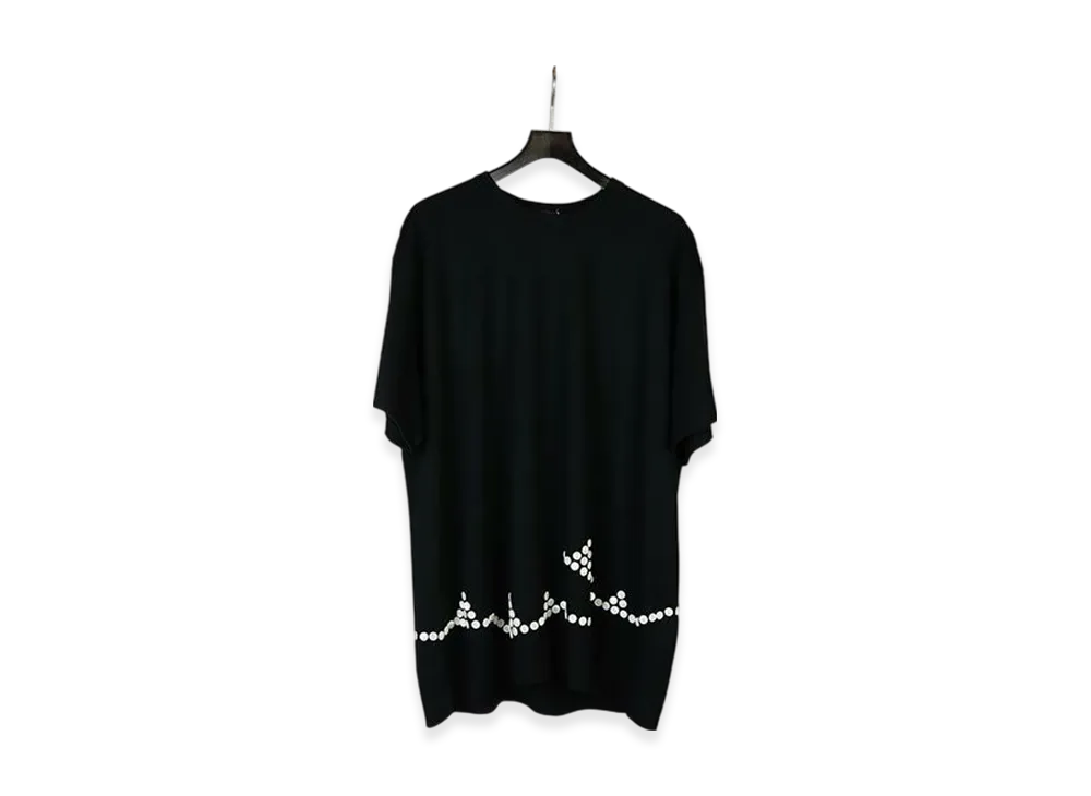 COMME des GARCONS HOMME PLUS Button Wide Tee "Black"