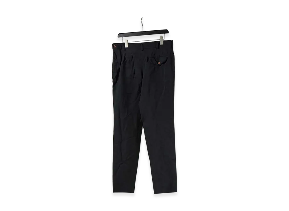 COMME des GARCONS HOMME PLUS Shifted Waist Pants "Black"