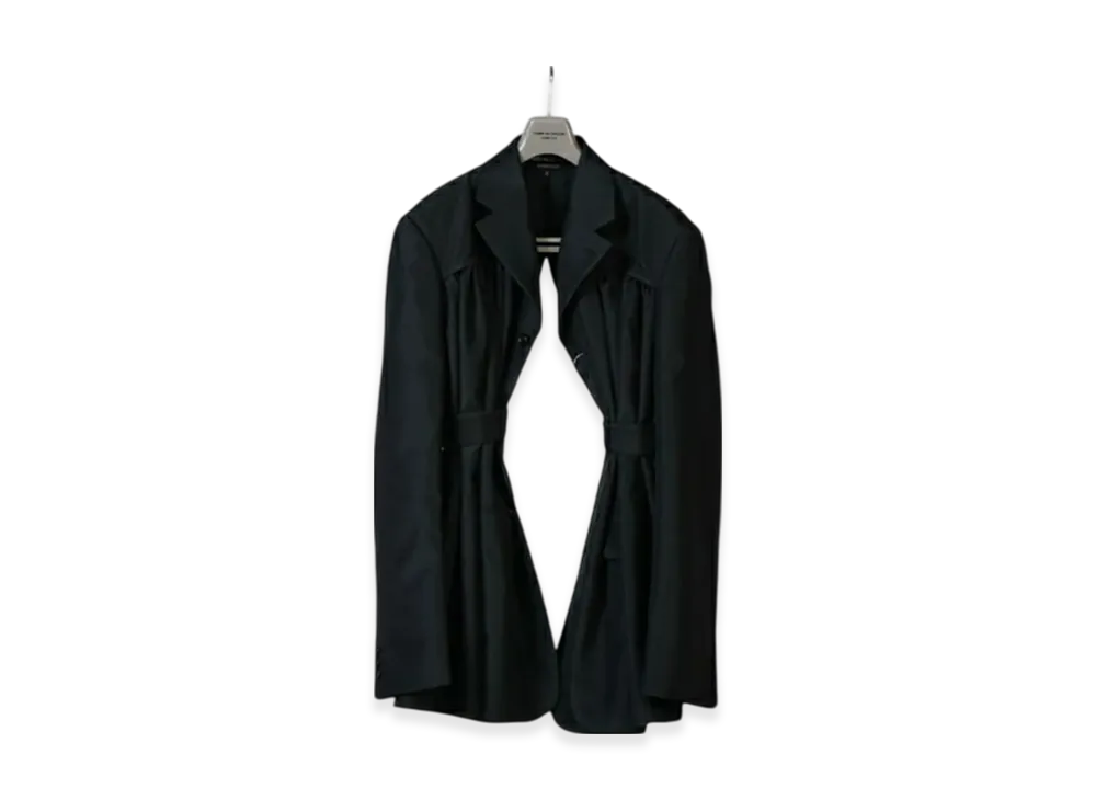 COMME des GARCONS HOMME PLUS Curtain Pleat Jacket "Black"