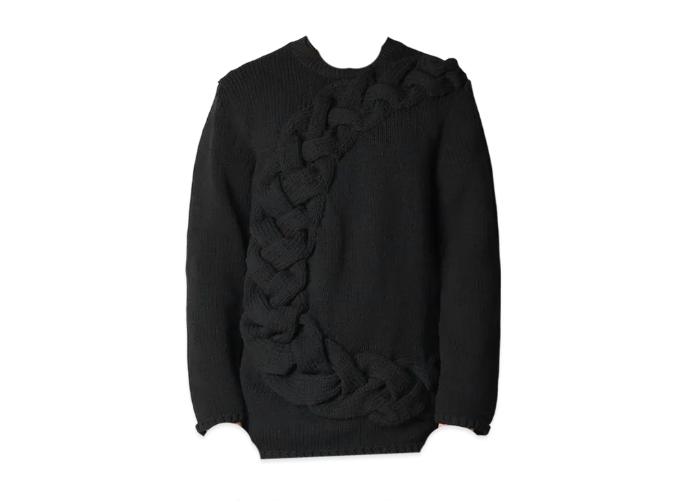 COMME des GARCONS HOMME PLUS Pullover Knit "Black"