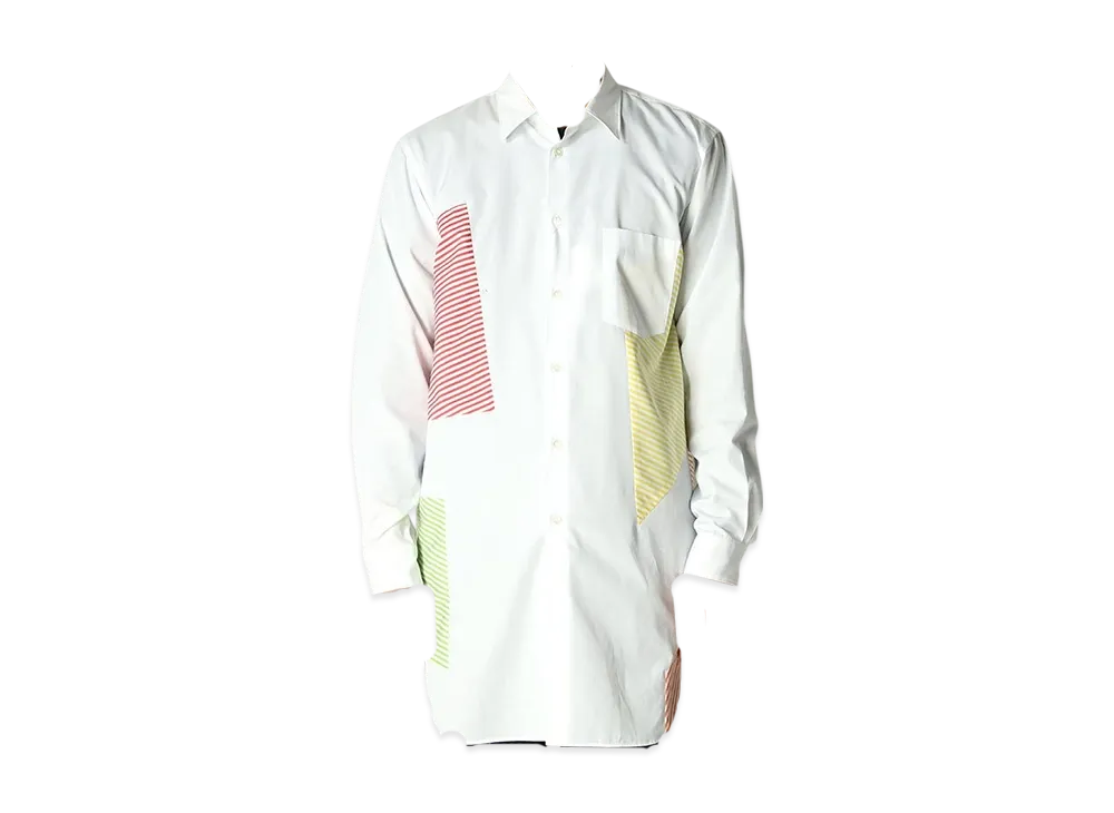 COMME des GARCONS HOMME PLUS Patchwork Shirt "White"