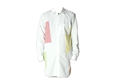 COMME des GARCONS HOMME PLUS Patchwork Shirt "White"