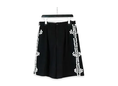 COMME des GARCONS HOMME PLUS Button Polyester Shorts "Black"