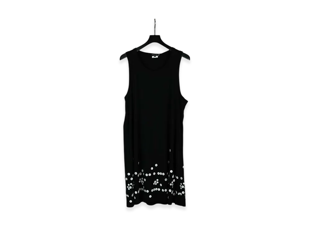 COMME des GARCONS HOMME PLUS Button Long Tank Top "Black"