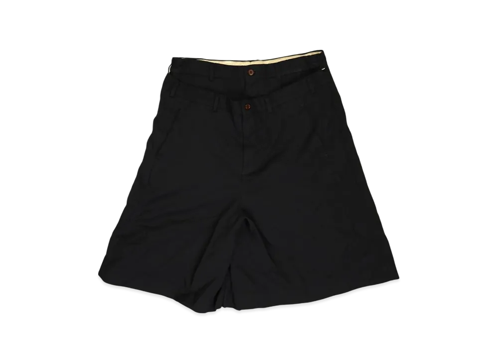 COMME des GARCONS HOMME PLUS Waist 2 Shorts "Black"