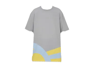 COMME des GARCONS HOMME PLUS Panel Tee "Green"