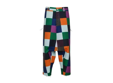 COMME des GARCONS HOMME PLUS Check Sarrouel Pants "Multi"