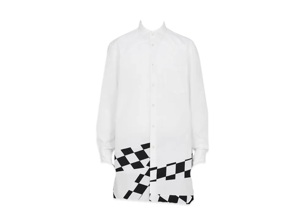 COMME des GARCONS HOMME PLUS Panel Long Shirt "White"