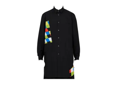 COMME des GARCONS HOMME PLUS Panel Long Shirt "Black/multi"