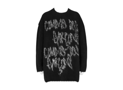 COMME des GARCONS HOMME PLUS Logo Knit "Black"