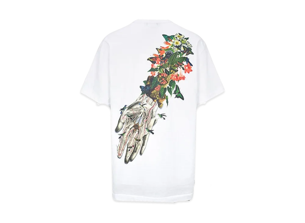 COMME des GARCONS HOMME PLUS T-Shirt Flower Hand "White"