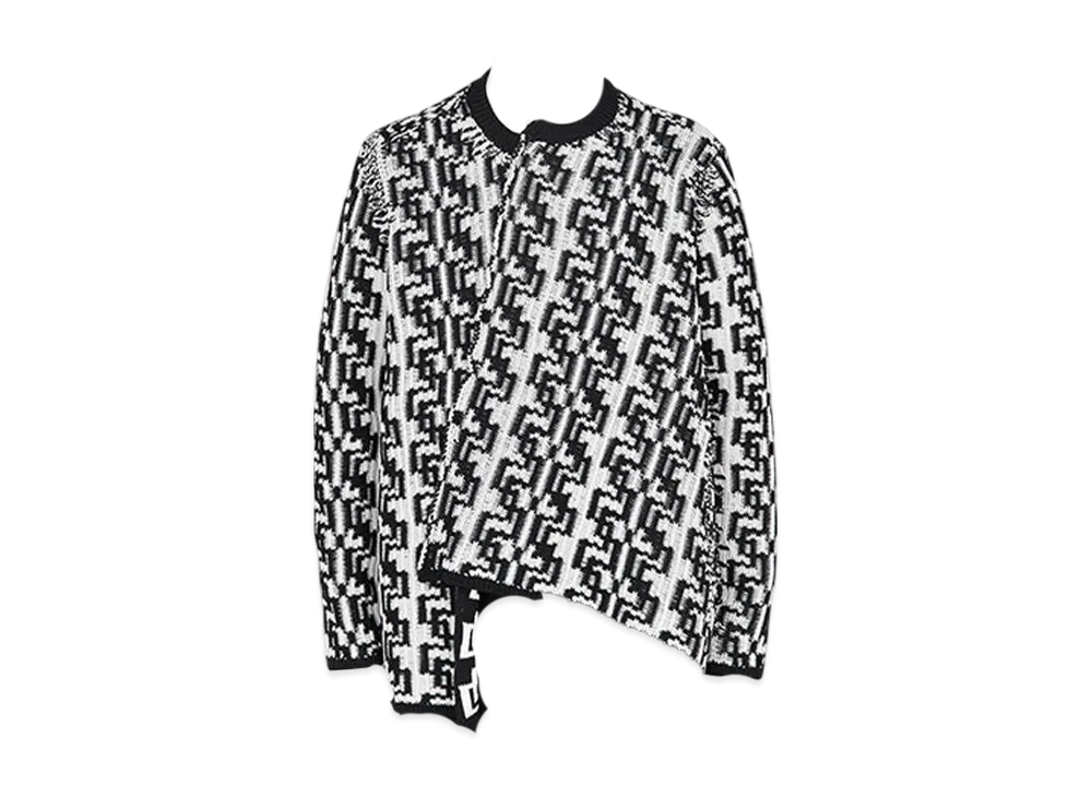 COMME des GARCONS HOMME PLUS Inside Out Knit "Black"