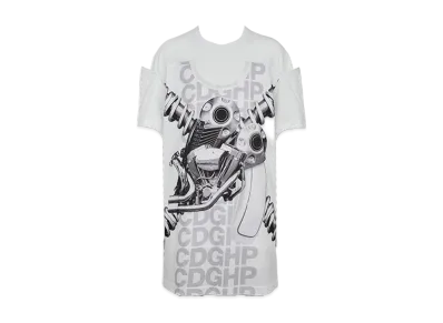 COMME des GARCONS HOMME PLUS Long Tee Shirt "White"