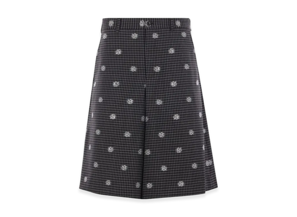 COMME des GARCONS HOMME PLUS Check Shorts "Black"