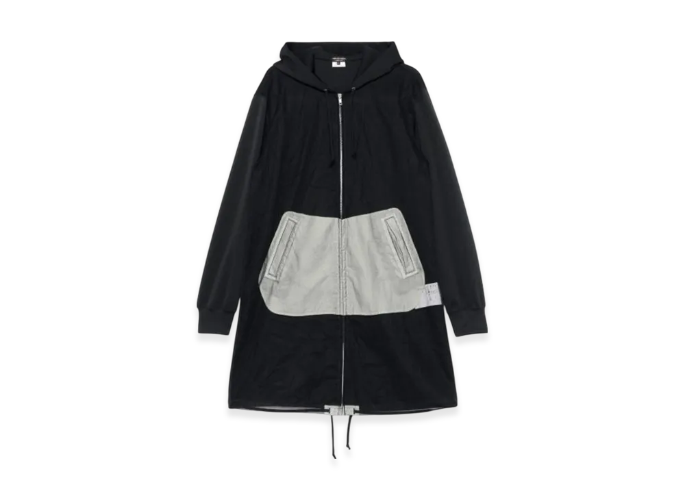 COMME des GARCONS HOMME PLUS Lace-Detail Jacket "Black"